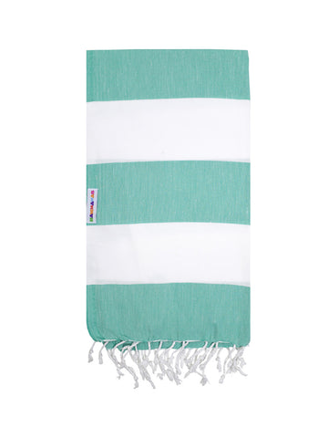 Beach Life Australia - Hammamas - Bold Spearmint / White