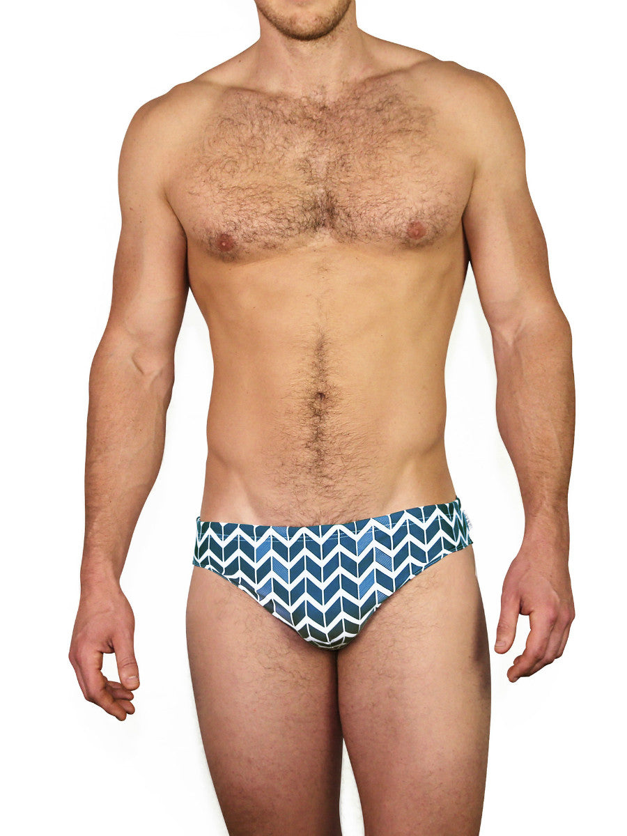 Beach Life Australia HVNC Blue Lux Swim Brief