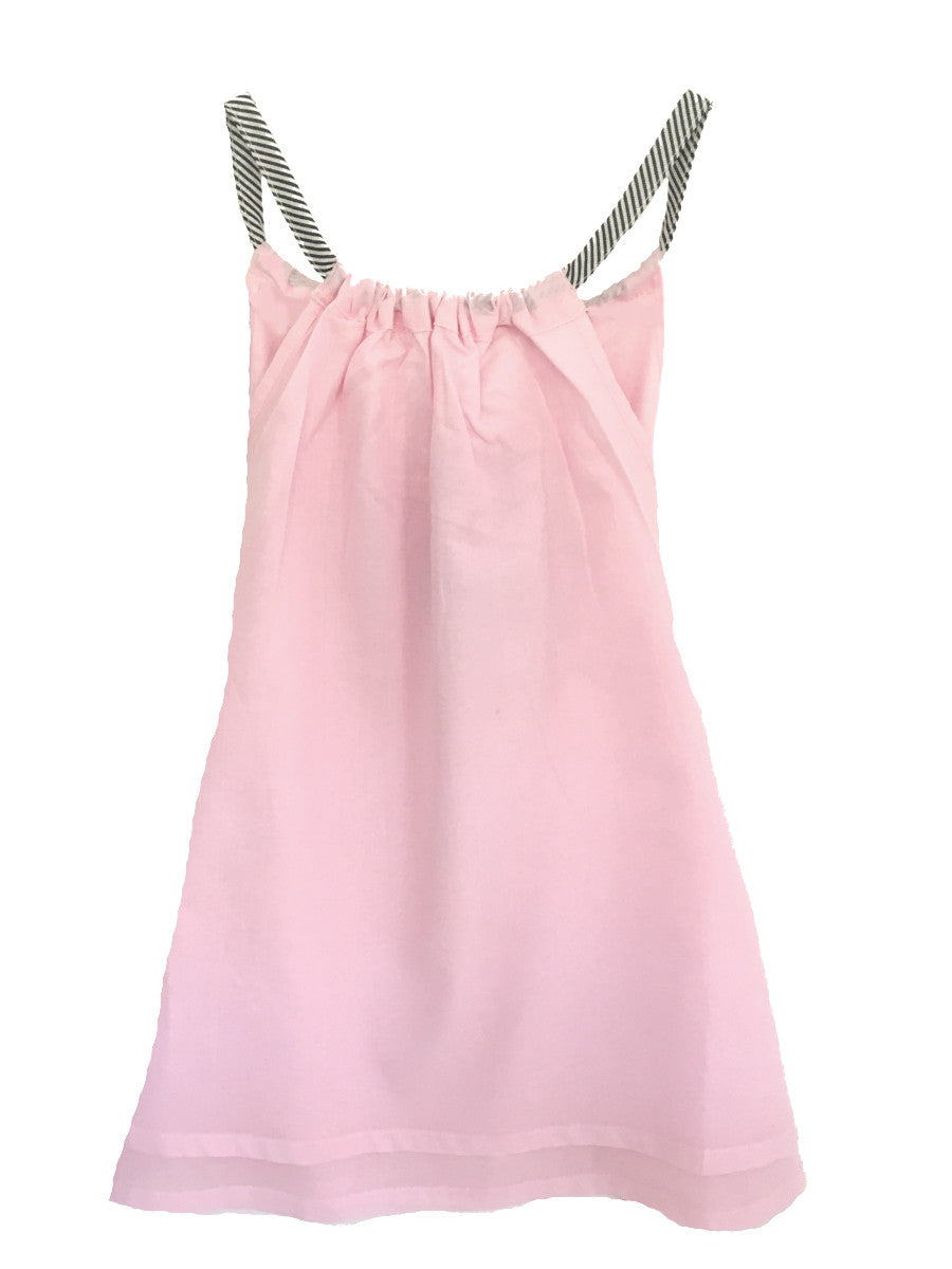 Girls age 2-4 | Tie Beach Dress Pink